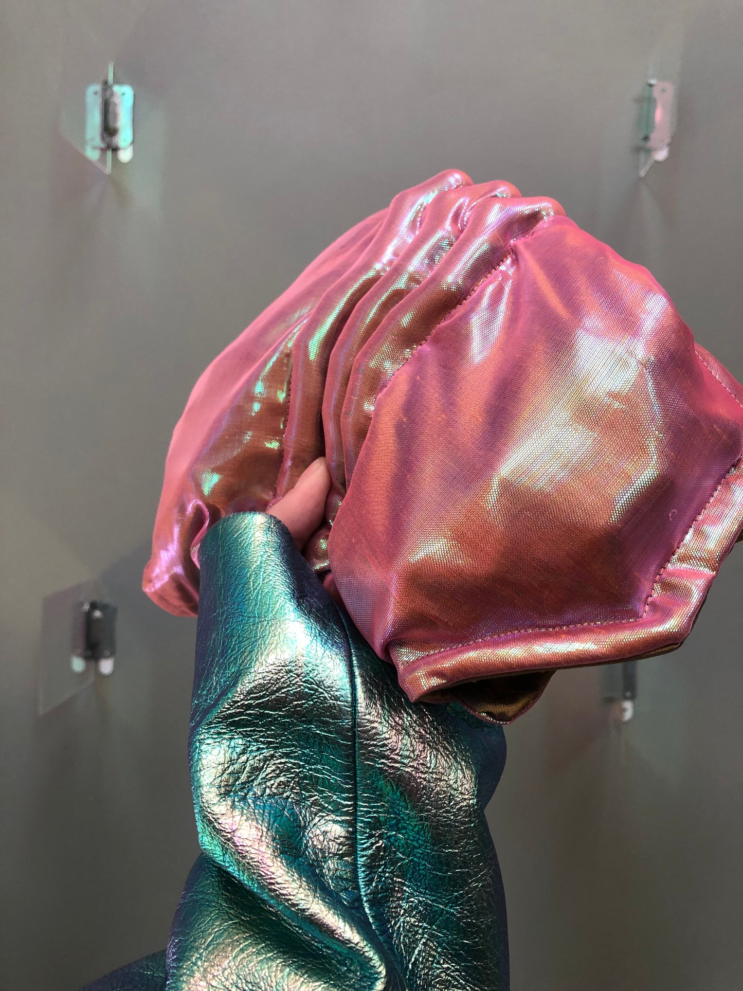 Zero left: Stinging nettle (silk/organza) — Deep Pressure Therapy | Cooling Compression Shark