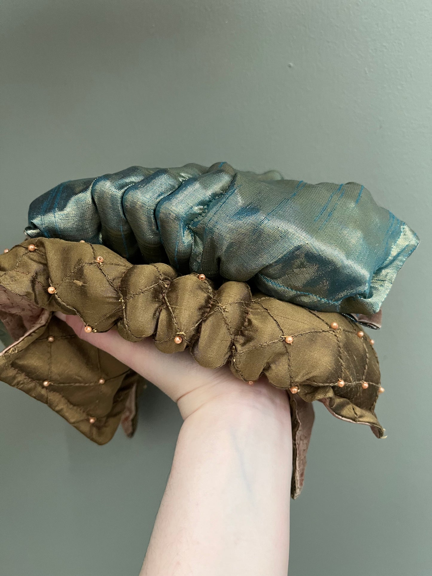 Zero left: Mermaid Tail (beaded silk) — Deep Pressure Therapy | Cooling Compression Shark