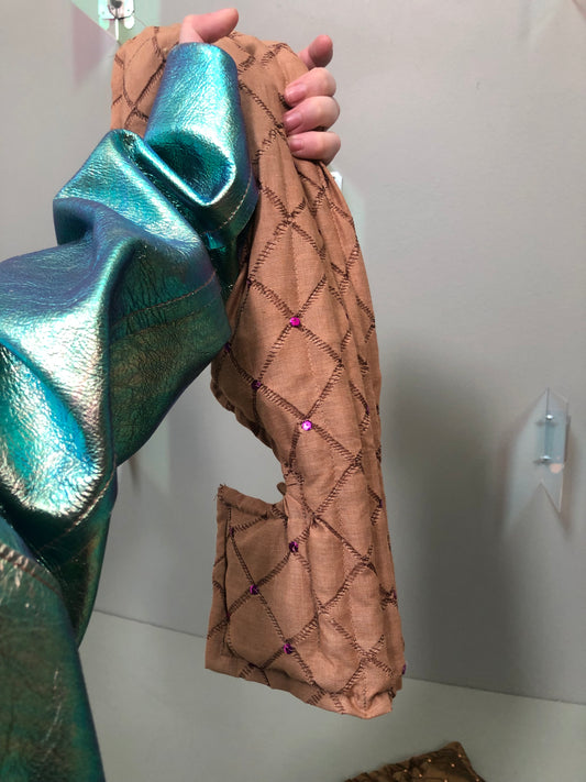 Zero: Mermaid tail cotton (hand-sequined!) — Deep Pressure Therapy | Cooling Compression Shark