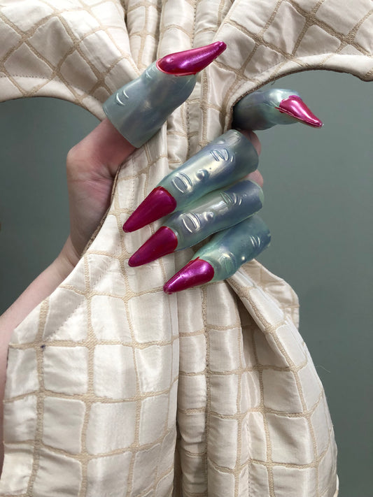 Zero left: Alligator skin (textured silk) — Deep Pressure Therapy | Cooling Compression Sharkl