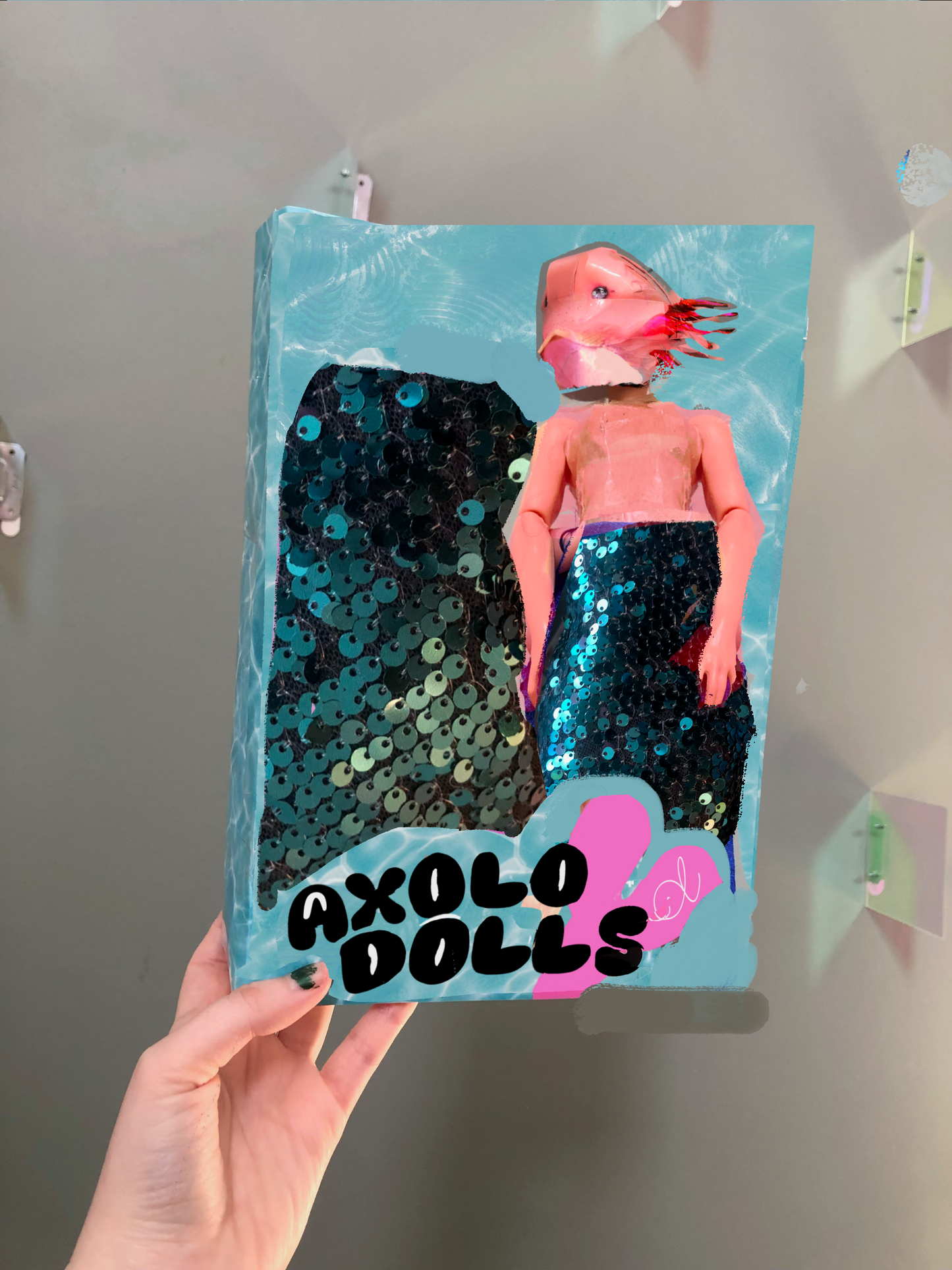 . Axolodolls (free fabric to make mermaid tails!)