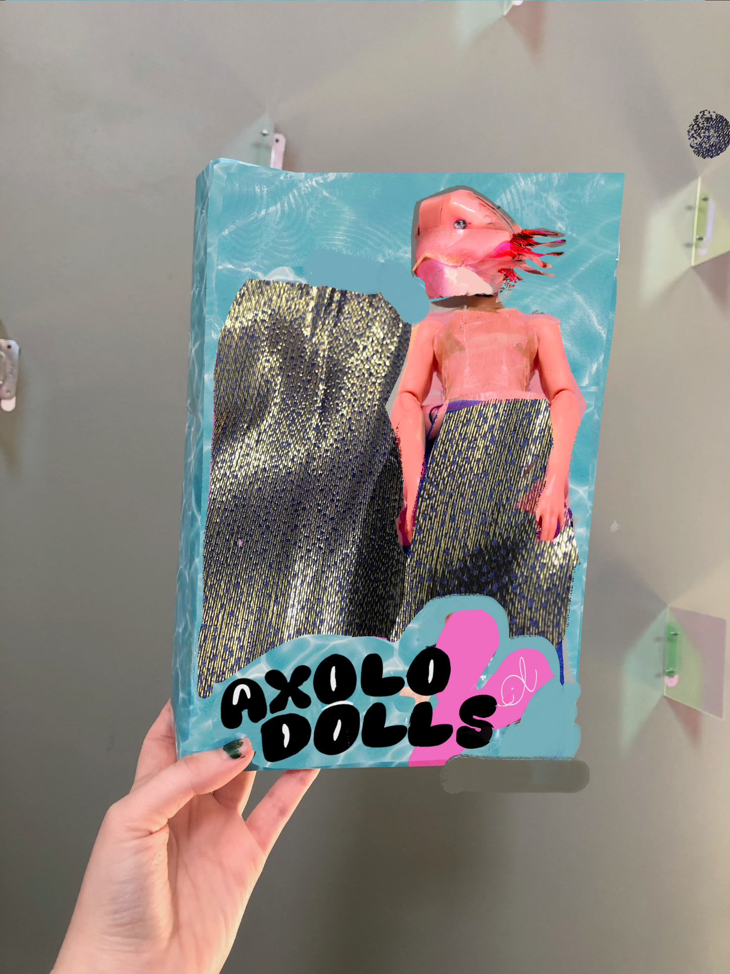 . Axolodolls (free fabric to make mermaid tails!)