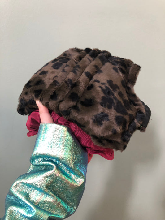 Zero left: Brown-spotted rabbitfish (dupioni silk/minky) — Deep Pressure Therapy | Cooling Compression Shark