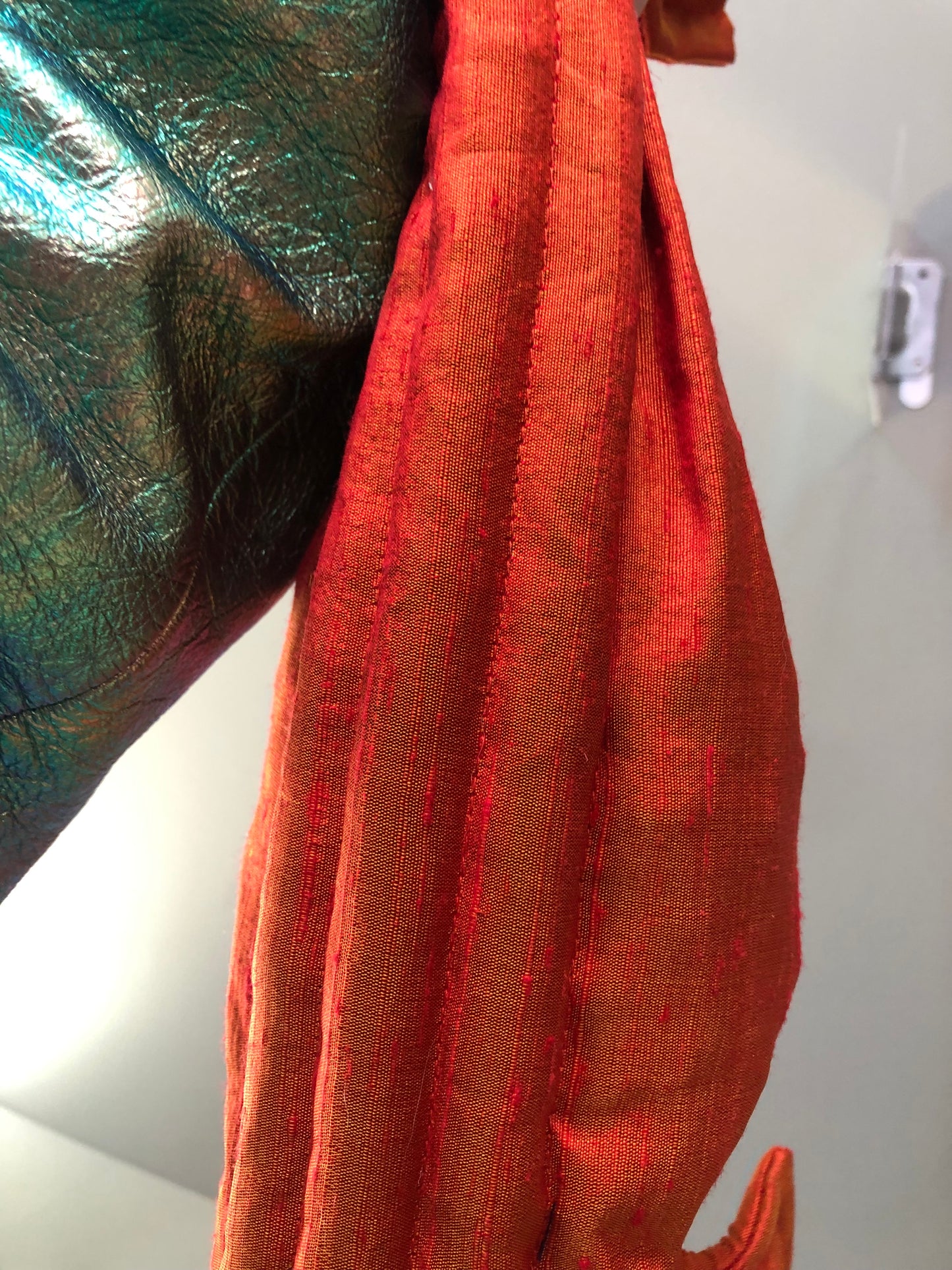 Zero left: Ryukin goldfish (dupioni silk) — Deep Pressure Therapy | Cooling Compression Shark